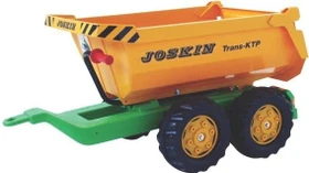 rolly toys rollyHalfpipe Joskin Anhänger gelb