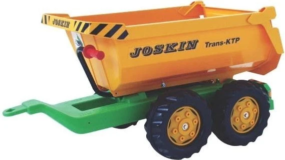 rolly toys rollyHalfpipe Joskin Anhänger gelb