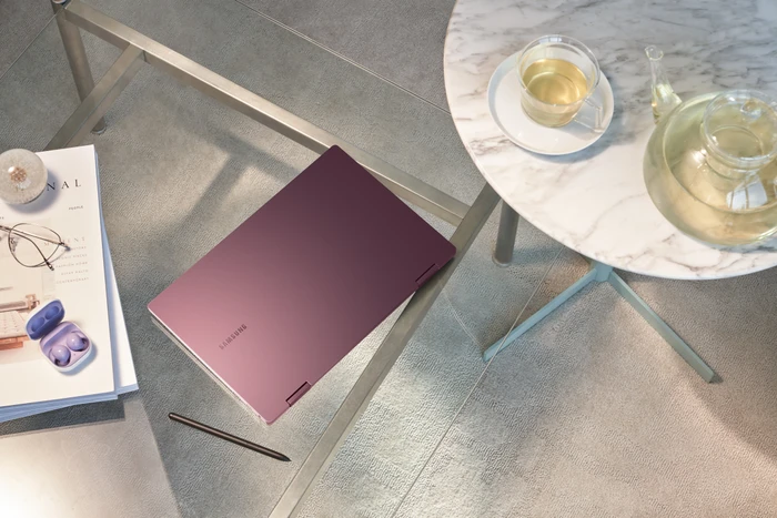 Samsung Galaxy Book2 Pro 360 13, Burgundy, Core i5-1240P, 8GB RAM, 256GB SSD, DE