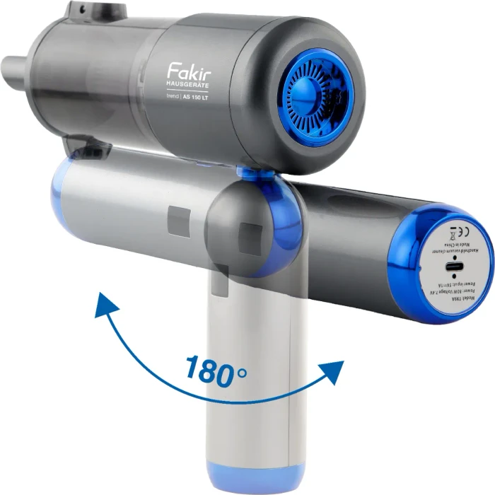 Fakir AS 150 LT Akku-Handstaubsauger grau/blau
