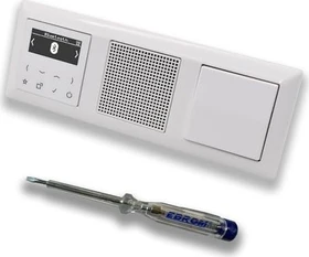Jung Serie A Smart Radio DAB+ Bluetooth, alpinweiß