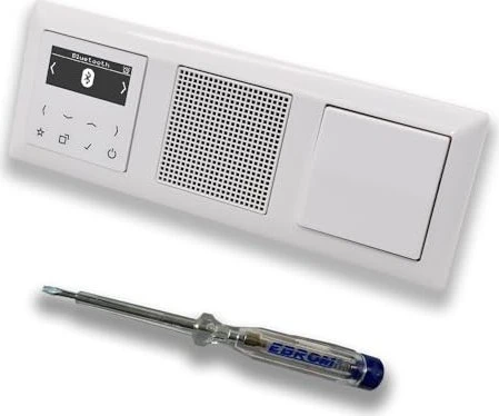 Jung Serie A Smart Radio DAB+ Bluetooth, alpinweiß
