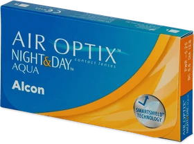Alcon Air Optix Night&Day Aqua, +4.50 Dioptrien, 6 Stück