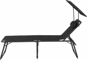 Siena Garden Comfort Gartenliege grau