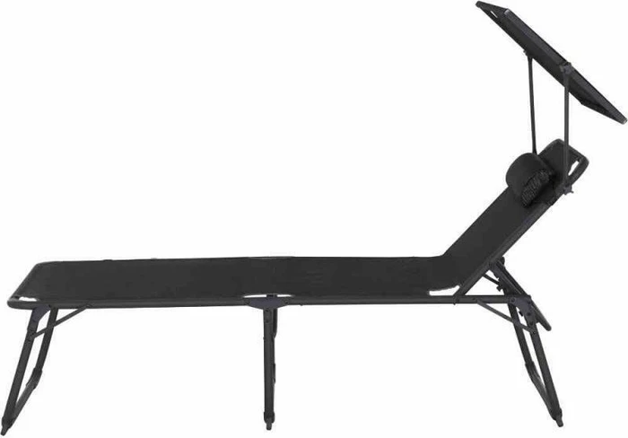 Siena Garden Comfort Gartenliege grau