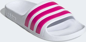 adidas Aqua Adilette cloud white/real magenta (Junior)