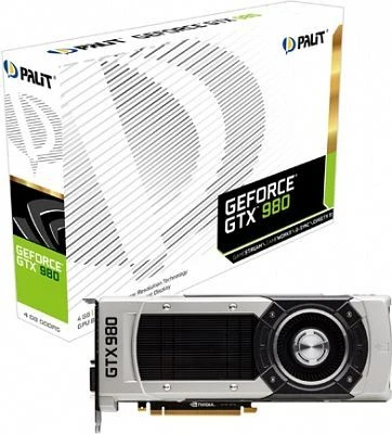 Palit GeForce GTX 980, 4GB GDDR5, DVI, HDMI, 3x DP