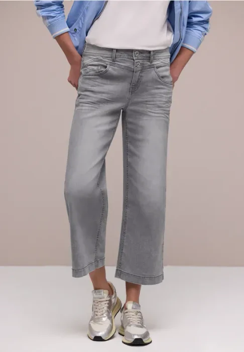 Street One Emee Jeans light grey wash (Damen)