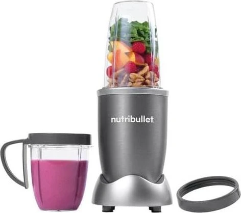 NutriBullet Original 600W Set Standmixer grau, 3-tlg.