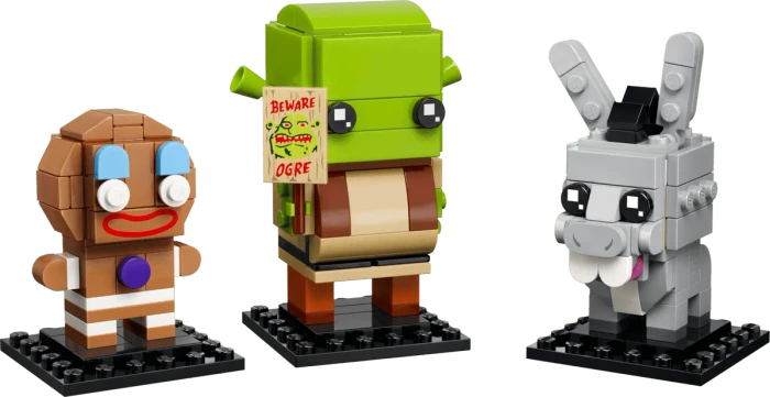 LEGO BrickHeadz - Shrek, Donkey und Gingy