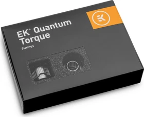 EK Water Blocks Quantum Line EK-Quantum Torque STC 10/13 Fitting G1/4" auf 13/10mm, schwarz vernickelt, 6er-Pack