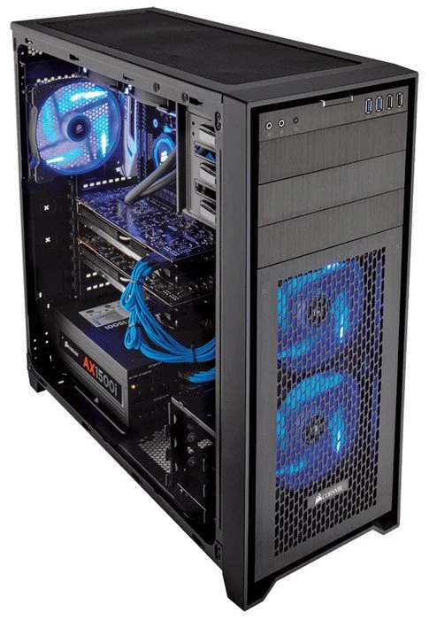 Corsair Obsidian 750D Airflow Edition, Acrylfenster
