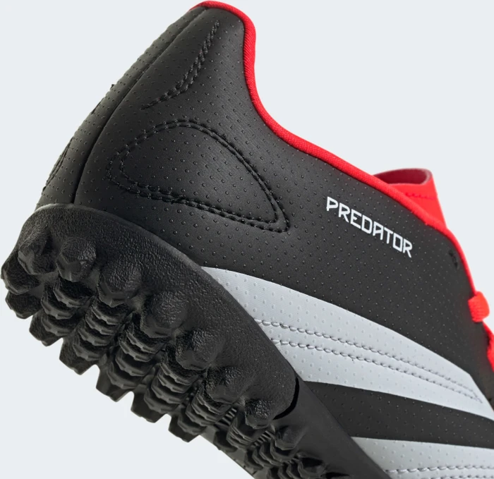 adidas Predator Club TF core black/cloud white/solar red (Junior)