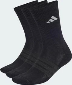 adidas Cushioned Crew Socken black/grey two, 3 Paare