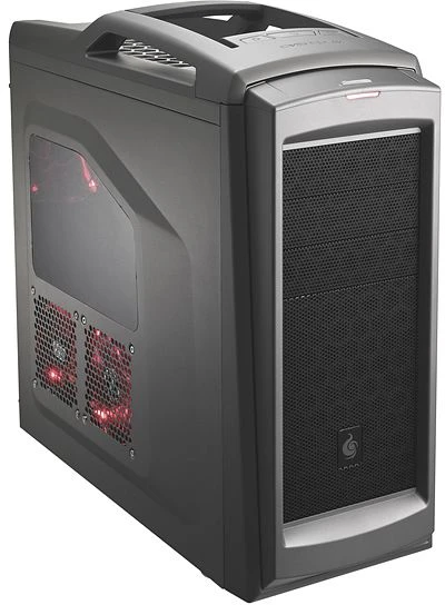 Cooler Master CM Storm Scout 2 Gunmetal, Acrylfenster