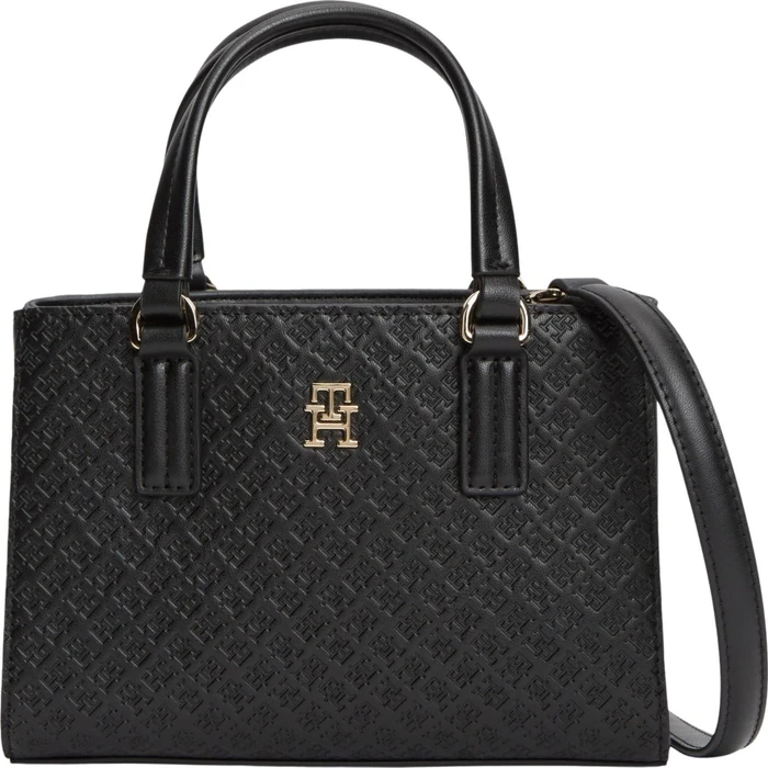 Tommy Hilfiger Crossbody-Tote-Bag mit TH-Monogramm Handtasche
