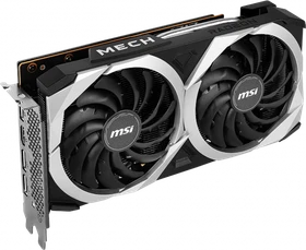 MSI Radeon RX 6600 Mech 2X 8G, 8GB GDDR6, HDMI, 3x DP