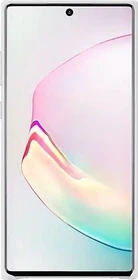 Samsung Leather Cover für Galaxy Note 10+ weiß
