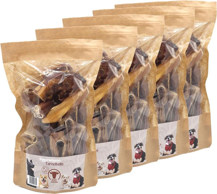 Eggersmann Carnebello Kausnack Ochsenziemerabschnitte, 1kg (5x 200g)
