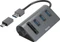 Hama USB-Hub mit Kartenleser, USB-A/USB-C 3.0 [Stecker] Vorschaubild