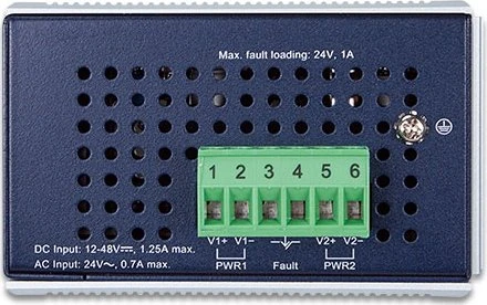Planet IGS-10020MT Industrial Railmount Gigabit Managed Switch, 8x RJ-45, 2x SFP, V3