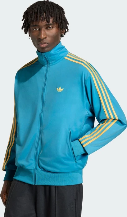 adidas Firebird Track Top Trainingsjacke preloved blue/ice tangerine (Herren)