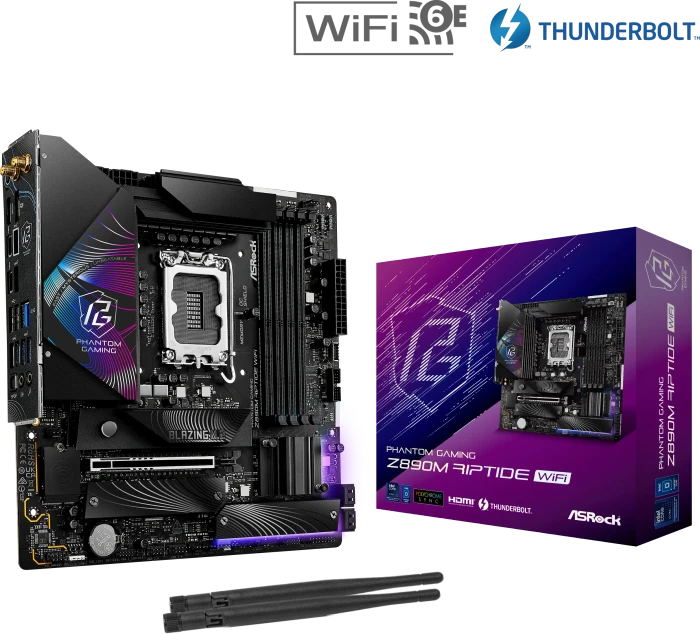 ASRock Phantom Gaming Z890M Riptide WiFi (Intel 1851)