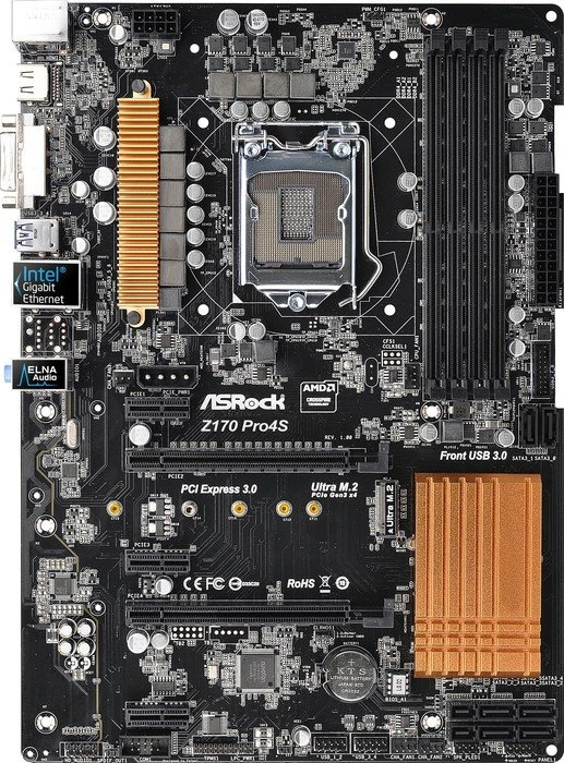 ASRock Z170 Pro4S (Intel 1151)