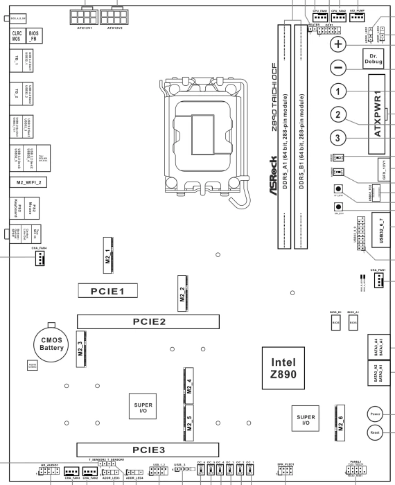 ASRock Z890 Taichi OCF (Intel 1851)