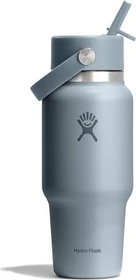 Hydro Flask Wide Mouth Travel Flex Straw Cap Isolierflasche 710ml shale grey