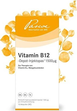 Vitamin B12-Depot-Injektopas Injektionslösung, 10ml (10x 1ml)