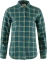 Fjällräven Övik Flannel Hemd langarm deep sea/deep patina (Damen) Vorschaubild