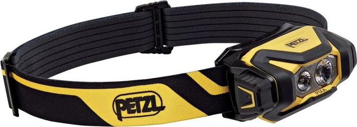 Petzl Pixa Modell 2025 Stirnlampe schwarz/gelb