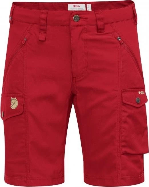 Fjällräven Nikka Curved Hose kurz rot (Damen)