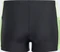 adidas Colourblock 3-Streifen Badehose black/green night/lucid lime (Junior) Vorschaubild