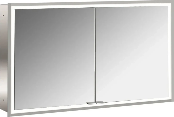 Emco Prime Facelift LED-Lichtspiegelschrank 120cm, 2 Türen, Unterputzmodell