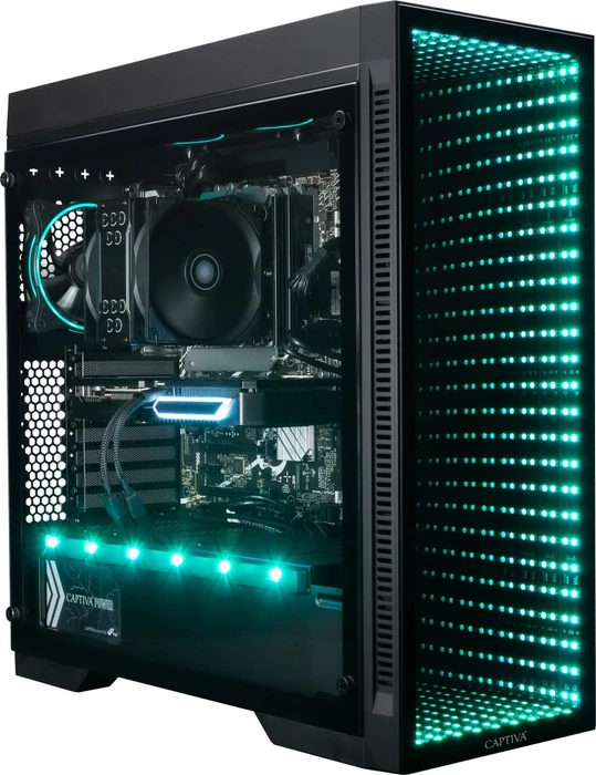 Captiva Advanced Gaming I82-563 DLSS 3, Core i7-13700KF, 32GB RAM, 2TB SSD, GeForce RTX 4070 Ti SUPER