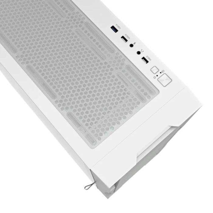 DarkFlash DK431 White, Glasfenster