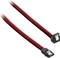 CableMod ModMesh Right Angle SATA 6Gb/s Kabel Blood Red 0.6m, gewinkelt Vorschaubild