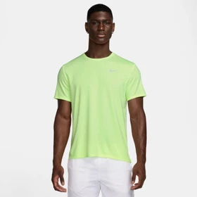 Nike Miler Funktionsshirt kurzarm lime blast (Herren)