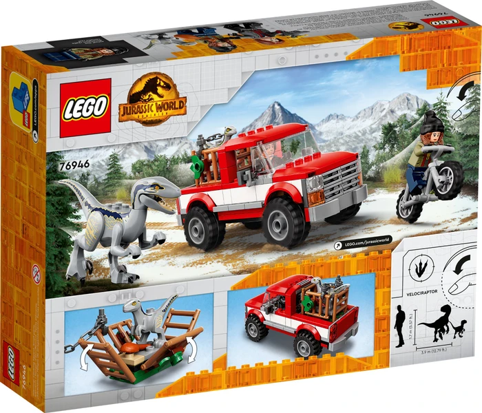 LEGO Jurassic World - Blue & Beta in der Velociraptor-Falle
