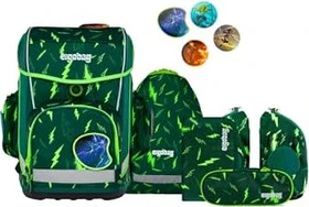 Ergobag Cubo Light Bärtastisch Schultaschen-Set, 6-tlg.