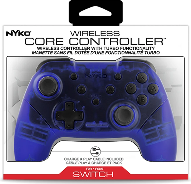 Nyko Wireless Core Controller blau (Switch/PC)