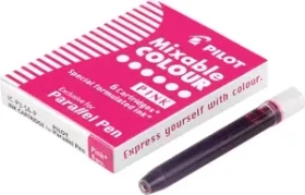 Pilot Patrone Parallel Pen Standard-Tintenpatrone pink, 6er-Pack