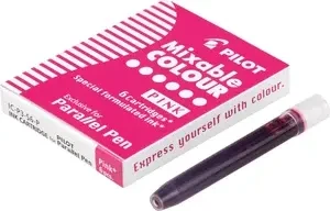Pilot Patrone Parallel Pen Standard-Tintenpatrone pink, 6er-Pack