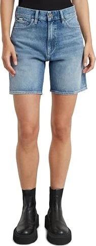 G-Star High Bermuda Shorts Jeans sun faded paradiso blue (Damen)