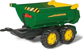 rolly toys rollyHalfpipe John Deere Anhänger grün