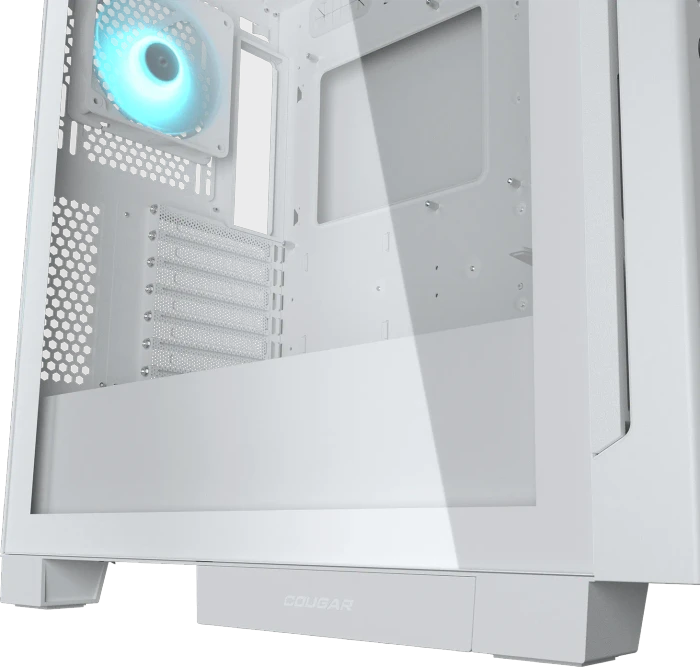 Cougar Airface ECO RGB, weiß, Glasfenster