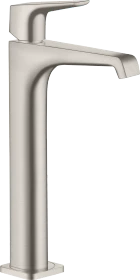 Hansgrohe Axor Citterio E 250 mit Hebelgriff für Aufsatzwaschtische mit Ablaufgarnitur edelstahloptik