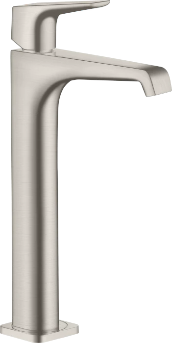 Hansgrohe Axor Citterio E 250 mit Hebelgriff für Aufsatzwaschtische mit Ablaufgarnitur edelstahloptik